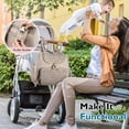 thumbnail image 2 of Diaper Bag Backpack Large Baby Bag for Boys Girls Quilted Travel Diaper Backpack with Changing Pad, Stroller Straps, 2 of 6