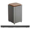 thumbnail image 2 of Barra De Sonido Aiwa Wireless 160w | Awsbh23ww Color Gris Oscuro Frecuencia 50/60 Hz, 2 of 7