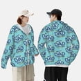 thumbnail image 3 of Rocae Best Dad Ever Print Breathable Sun Protection Hoodie Quick-Dry Lightweight Long Sleeve Hoodie Unisex Running Sports Shirt Small, 3 of 9