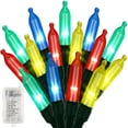 thumbnail image 1 of Christmas Lights  33ft 100 LED Battery Operated Christmas String Lights with 8 Modes and Timer  Waterproof Battery Fairy Lights for Garden  Party  Holiday  Christmas Decorations, 1 of 11