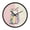 Colorful Costume, variant on Indoor 12' Voice-Activated Luminous Decoration Wall Clock With LED Night Light Rainbow Color
