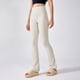 thumbnail image 2 of Pantalones deportivos de yoga: leggings acampanados de cintura alta, nailon y spandex, ropa deportiva elegante, cómodos y elásticos., 2 of 8