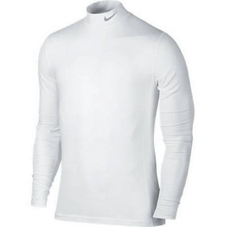 NEW Nike Golf Hyperwarm Base Layer White/Wolf Gray XL Shirt