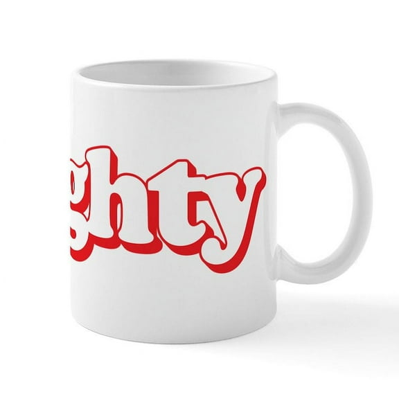 CafePress - Naughty - 11 oz Ceramic Mug - Novelty Coffee Tea Cup