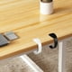 thumbnail image 5 of Gancho adhesivo para bolso, colgador de mesa, escritorio, auriculares, gancho para bolsa, gancho de Metal para escritorio, 2 uds., 5 of 5