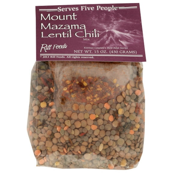 Rill Foods Dry Lentil Chili Soup 15 oz (Pack of 12)