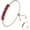 Red, variant on Wrongduck Crystal Fitness Tracker Bracelet for Women, Elegant Activity Tracker with Sleep Tracking, Multi-Sport Modes, 5ATM Waterproof, No Subscription, iOS Android