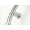 thumbnail image 5 of 12-inch Huntington Shower Valve Grab Bar Front Mount, ADA Compliant, Satin, 5 of 6