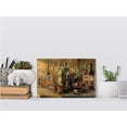 thumbnail image 2 of Kitchen Canvas Wall Art - Vintage Red Wine & Grape Prints Picture, Kitchen and Dining Canvas Painting for Home Wall Decor, Red Wine & Wine Glass Framed Artwork for Restaurant Decoration (18x12 Inches), 2 of 6