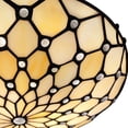 thumbnail image 2 of Tiffany Ceiling Lights, Stained Glass Ceiling Light 2-Lights 12 Inch Tiffany Flush Mount Ceiling Light for Bedroom Dining Living Room Entryway Foyer, 2 of 6