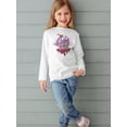 thumbnail image 2 of Monster Ball Long Sleeve Toddler - Toddler Long Sleeve Tee, White, 2 of 4