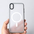 thumbnail image 3 of For iPhone X XS XR XSMax Matte Shockproof Cover case Luxury Magnetic For Magsafe Wireless Charging Phone Case GRAY For iPhone X, 3 of 5