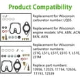 thumbnail image 4 of ALL-CARB For Zenith Wisconsin VF4 ABN AKN ACN BKN replaces LQ35 E20 Carburetor Kit, 4 of 6