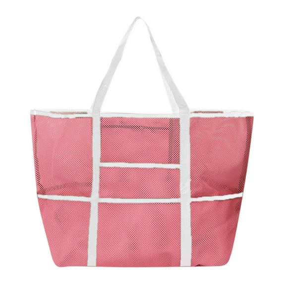 Wovilon Storage Trunk Storage Bags Swimming Beach Bag Swimsuit Mesh Storage Bag Large Mesh Travel Sports Handbag