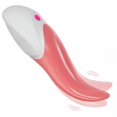 thumbnail image 1 of 1 Uds. Tono de lengua femenina simulado y lamiendo divertido del clítoris suministros de masturbación femenina-juguetes sexuales oso de fresa Electrónica, 1 of 5