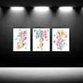 thumbnail image 2 of Hieng DNA Molecule Wall Art Watercolor Science Prints with Black Frame Biology Poster for Office Classroom Living Room Bedroom Genetics Decor Doctor Teacher Lab (only canvas), 2 of 6
