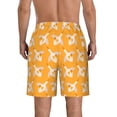 thumbnail image 3 of Naloa Flying Ducks Men's Beach Shorts, Surfing shorts, Swim trunks, Quick Dry Swim Trunks for Surfing Beach Fun - Small, 3 of 9