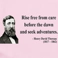 thumbnail image 2 of CafePress - Henry David Thoreau 33 Infant Bodysuit - Baby Light Bodysuit, Size Newborn - 24 Months, 2 of 4