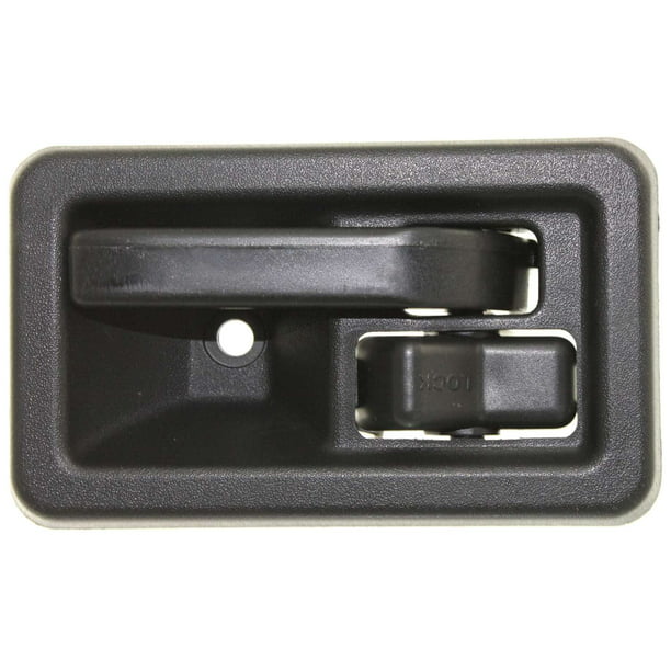 Interior Door Handle Compatible with 1991-1995, 1997-2004 Jeep Wrangler  Front, Left Driver Black 