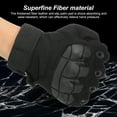 thumbnail image 4 of Uxcell Motorcycle Gloves Outdoor Full Finger Gloves Touch Screen Breathable Workout Gloves Black, XL, 4 of 7