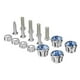 thumbnail image 1 of Kit de Tornillos Antirrobo Yotijar para Licencia de Matrícula de Automóvil Piezas de Aluminio CNC Azul, 1 of 7