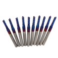 thumbnail image 1 of Brocas de Grabado de Extremo Azul Pis, de Giratorias , Herramienta para de , Fibra de Carbono, Soledad Brocas de grabado de molino final, 1 of 9