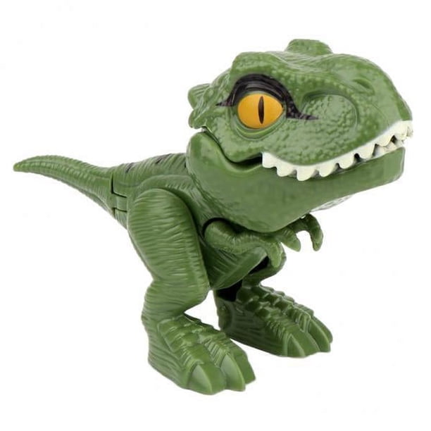 6xDinosaur Bite Finger Toy Juguetes Interactivos Complicados Bite Finger Game Verde