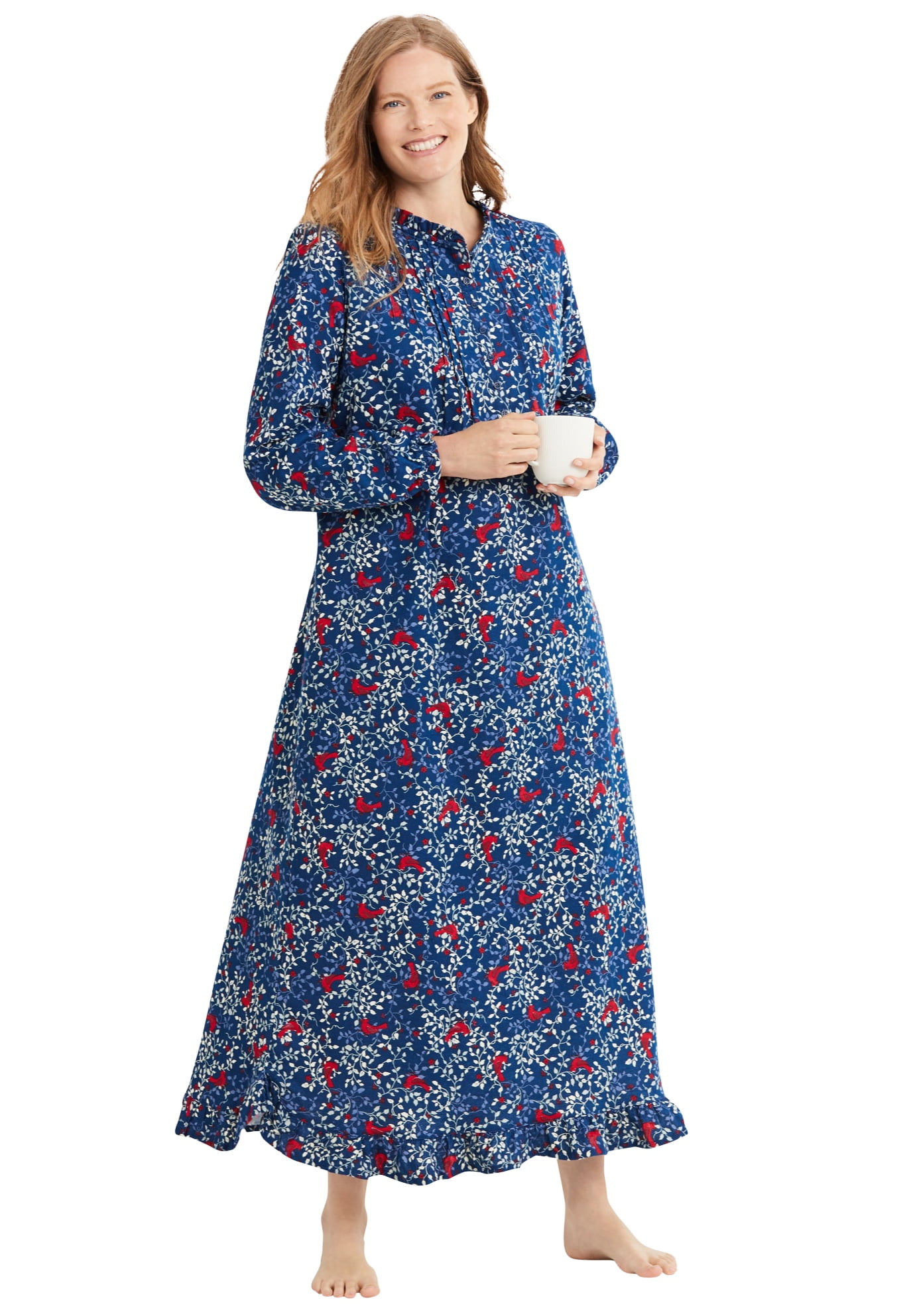 long flannel night gowns