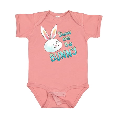 

Inktastic Show Me the Bunny Cute Easter Bunny Gift Baby Boy or Baby Girl Bodysuit