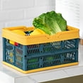 thumbnail image 4 of 32 Litre Collapsible Crate Collapsible Strong Plastic Boxes Stackable Foldable, 4 of 6