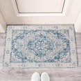thumbnail image 2 of Farm Retro Blue Bohemia Welcome Doormat for Indoor/Outdoor Entrance Farm Retro Blue Bohemia Decoration Door Mat Kitchen Door Mat Bedroom Doormat 17x30 Inch, 2 of 6