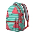 thumbnail image 2 of Watermelon Print Everyday Backpack – Wonderful Gift for Minimalists, Compact Yet Fits Daily Necessities, 2 of 6