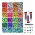 thumbnail image 2 of 3mm DIY Resin Rhinestone Kit - 24-Color Bedazzling Set for Crafts, Shoes & Nail Art, Complete Diamond DIY Kit with Glue, Pickup Pen & Tweezers, Rhinestones for Bedazzling for Crafting Book Shoes(B), 2 of 7