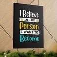 thumbnail image 6 of Inspirational Wall Art Believe In The Person Motivation Wall Decor for Home Office Gym Inspiring Success Quote Print Ready to Hang Unframed, 6 of 18