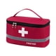 thumbnail image 2 of Botiquín Primeros Auxilios Bolsa Vacía Estuche Medicina Almacenaje Emergencia Organizador Portátil Oxford Resistente Adecuado para Coche Casa Oficina L Rojo, 2 of 9