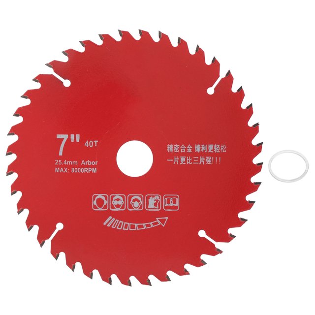 Hoja de sierra circular de carburo para marcos, Sierra circular de carburo para marcos Hoja de sierra para carpintería Disco de corte para carpintería construido para profesionales NikouMX herramienta