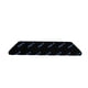 thumbnail image 1 of Zhuge Juego de 12 piezas de accesorios, tapete de alfombra antideslizante, cinta reutilizable y lavable para alfombras de área (negro, trapezoidal 13 * 2,5 cm), 1 of 5