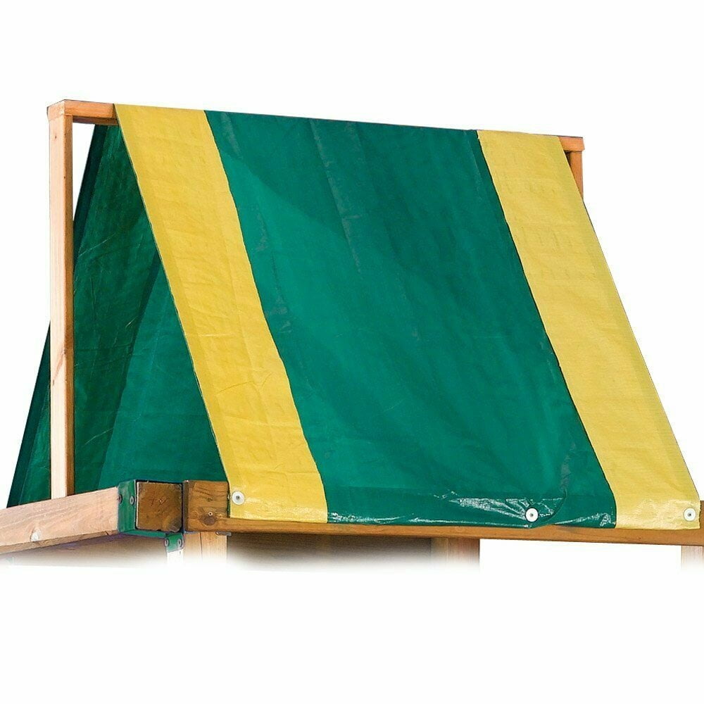 2 Tone SwingNSlide CANOPY Replacement Swingset Shade Playground Roof