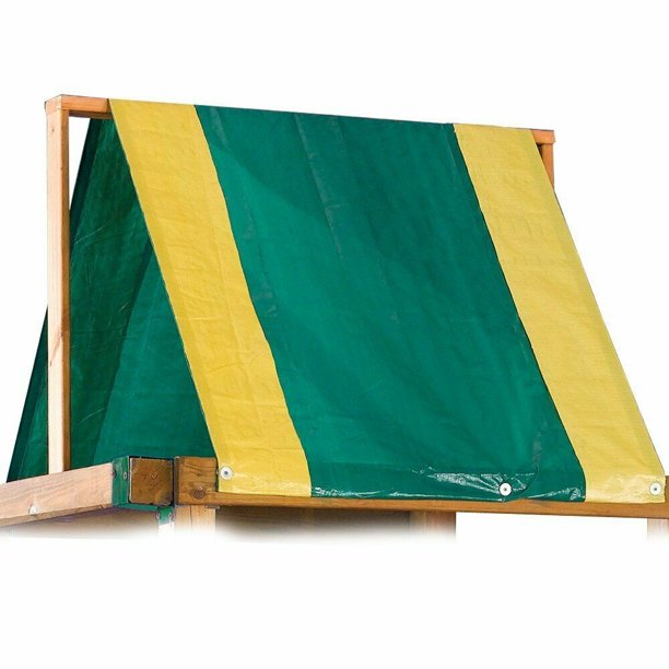 2 Tone SwingNSlide CANOPY Replacement Swingset Shade Playground Roof
