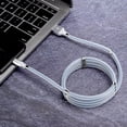 thumbnail image 5 of Cable de datos de carga rápida para IOS, almacenamiento de succión magnético ligero, fabricación profesional, TPE suave, 1M, 5 of 5