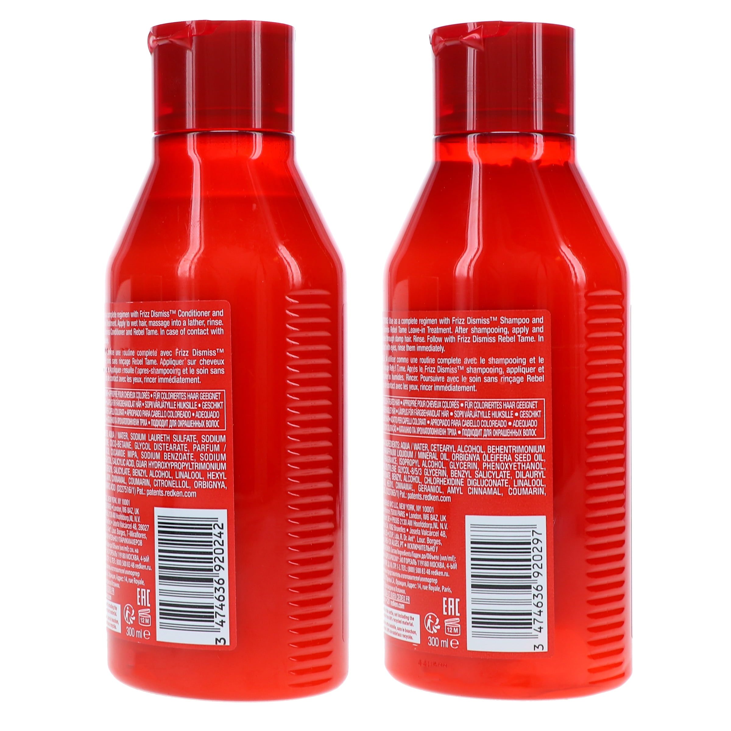Redken Frizz Dismiss Shampoo 10.1 oz & Conditioner 10.1 oz Combo Pack
