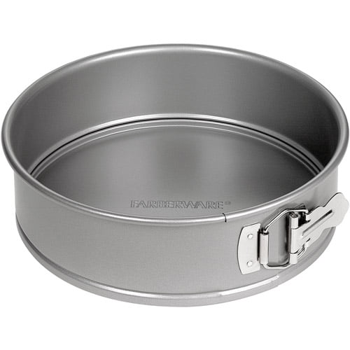 Farberware Nonstick Bakeware 9Inch Round Springform Pan, Gray