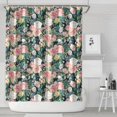 thumbnail image 2 of Waterproof Pioneer Shower Curtain 72x84 Inch Polyester Unique Cute Floral Shower Curtain for Bathroom Hotel Home Decor with 12 Plastic Hooks, 2 of 5