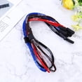 thumbnail image 3 of Miangastore 4pcs Outdoor Sports Glasses Rope Adjustable Eye Glasses Rope Portable Non-slip Eyewear Strap for Daily Use (Red, Blue, Black, Brown), 3 of 9