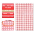 thumbnail image 2 of FastXmas Picnic Blanket, Checkered Pattern Thicken Non-woven Camping Mat with Carry Strap, Waterproof Foldable Picnic Mat Portable Lightweight Sand Free Beach Blanket for Travel Hiking(35"x59"), 2 of 5