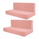 thumbnail image 1 of Fundas de cojín para Camper, fundas de respaldo, banco de repuesto fácil de instalar, 2 piezas rosa, 1 of 8
