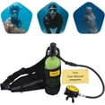thumbnail image 5 of Mini Scuba Set,0.5L Scuba Diving Tank with Pump,4500 PSI Underwater Breathing Diving Tank Kit,Diving Snorkeling Ox-ygen Tank Breath Pump Equipment for Underwater Exploration, 5 of 17