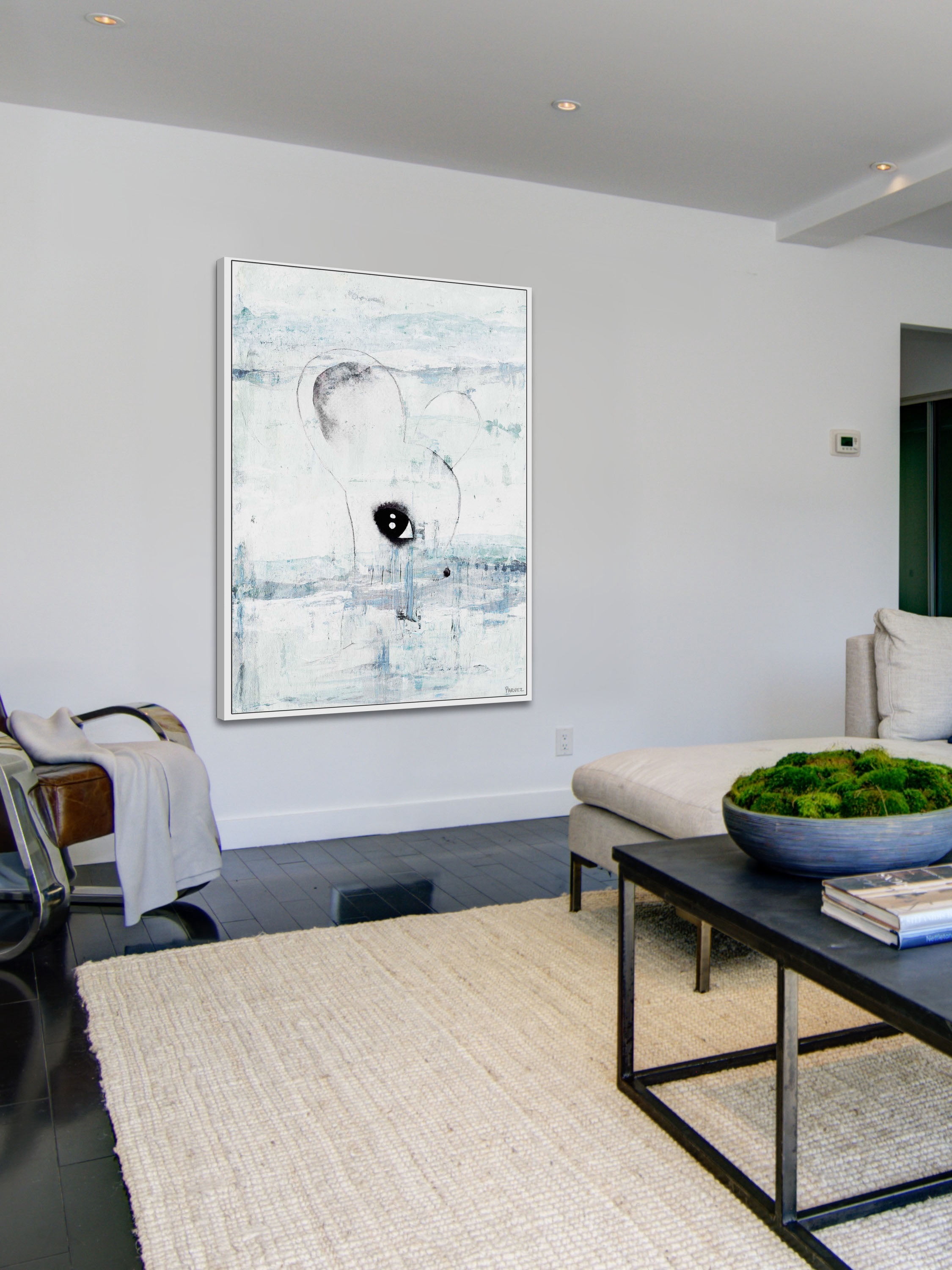 "Sweetness" Floater Framed Painting Print on Canvas