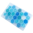 thumbnail image 3 of DIY 24 Style Acrylic Resin Beads Jewelry Making Finding Kit Round Rice Light Sky Blue 2.2~12x1.5~11.5mm Hole: 0.7~2.2mm, 3 of 4
