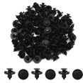 thumbnail image 2 of 100pzas 8mmX20mmX8mm Remaches de Plástico Negro Grapas para Panel Guardabarros de Presión Unique Bargains Remache de plástico, 2 of 2